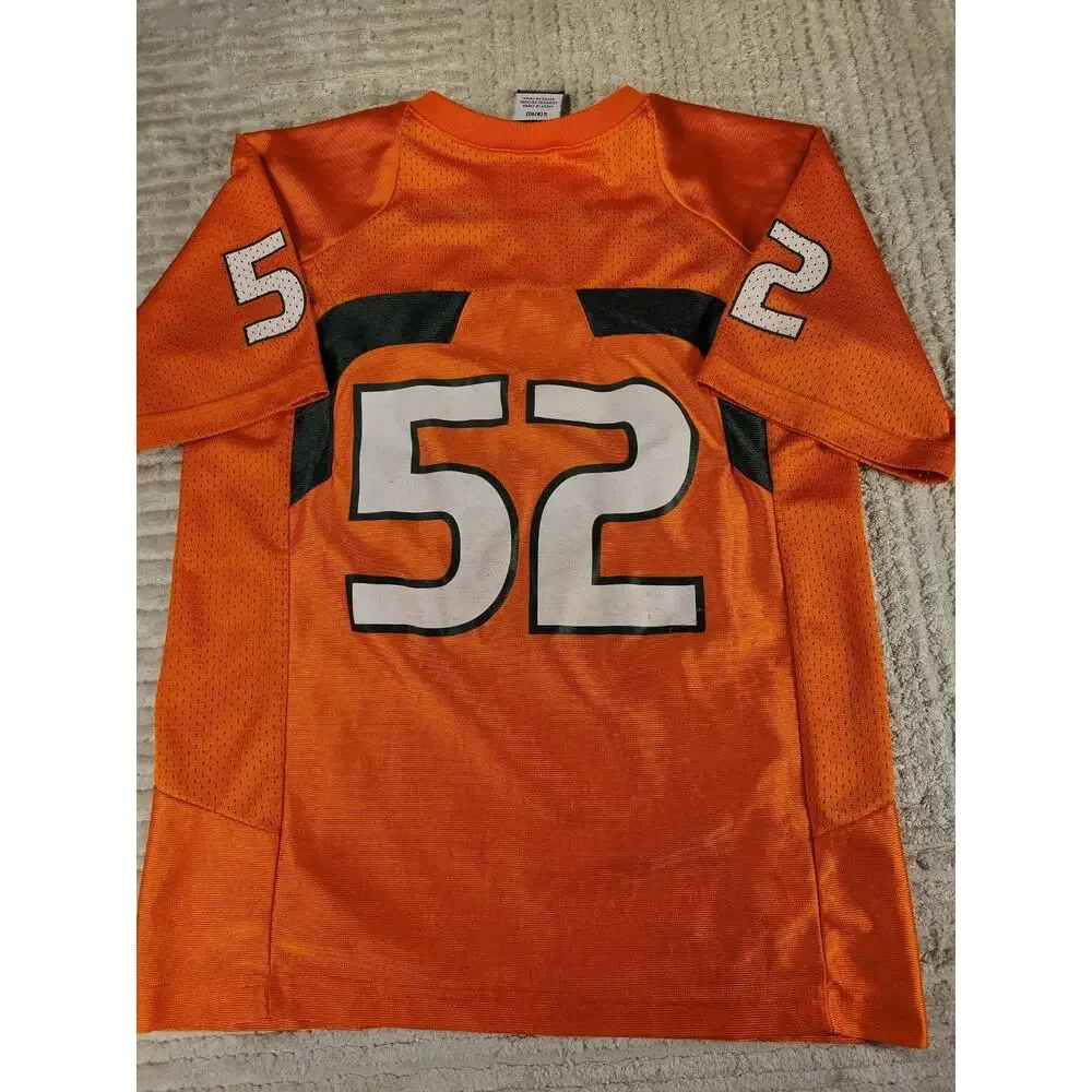 Nike Miami Hurricanes College Football Jersey Youth Small 8-10 Boys Kids NCAA